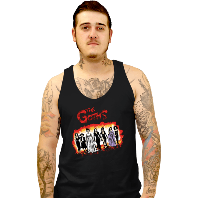 Daily_Deal_Shirts Tank Top, Unisex / Small / Black The Goths