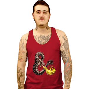 Shirts Tank Top, Unisex / Small / Red Bone Dragon