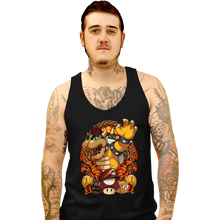 Load image into Gallery viewer, Secret_Shirts Tank Top, Unisex / Small / Black Koopa Crest
