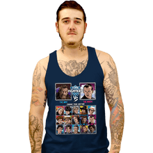 Load image into Gallery viewer, Daily_Deal_Shirts Tank Top, Unisex / Small / Navy Time Fighters War vs 9th
