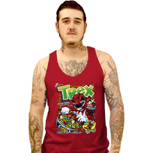 Load image into Gallery viewer, Daily_Deal_Shirts Tank Top, Unisex / Small / Red T-Rex Cereal
