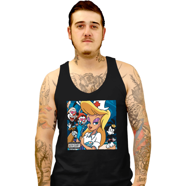 Secret_Shirts Tank Top, Unisex / Small / Black Hello Nurse 182