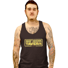 Load image into Gallery viewer, Secret_Shirts Tank Top, Unisex / Small / Black Nerf Herder Tavern!
