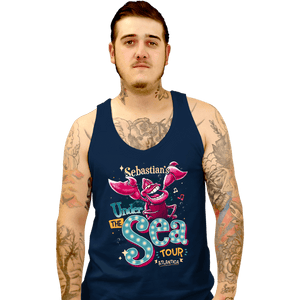 Daily_Deal_Shirts Tank Top, Unisex / Small / Navy Under The Sea Tour