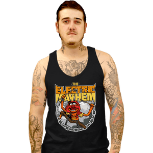 Daily_Deal_Shirts Tank Top, Unisex / Small / Black Electric Mayhem