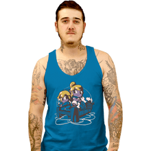 Load image into Gallery viewer, Shirts Tank Top, Unisex / Small / Sapphire Valentines Pirates
