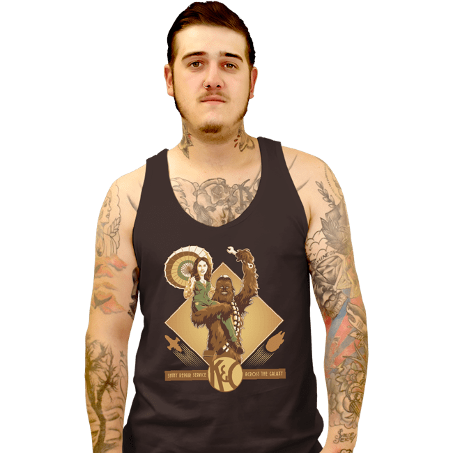 Shirts Tank Top, Unisex / Small / Black Shiny Repair Service