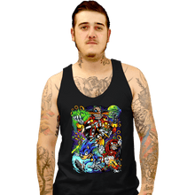 Load image into Gallery viewer, Last_Chance_Shirts Tank Top, Unisex / Small / Black Robotnik VS Sonic
