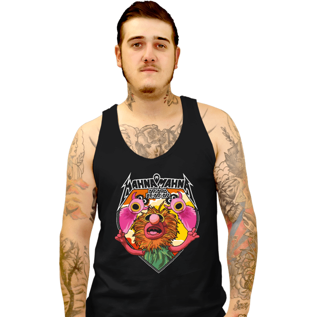 Daily_Deal_Shirts Tank Top, Unisex / Small / Black Mahna Mahna