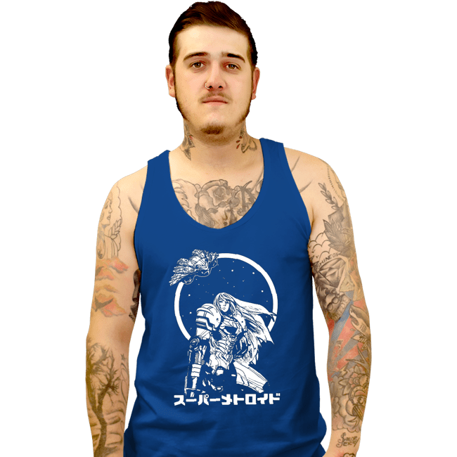 Secret_Shirts Tank Top, Unisex / Small / Royal Blue The Interstellar Bounty Hunter