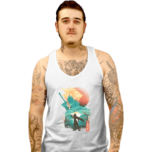 Shirts Tank Top, Unisex / Small / White Ukiyo Cloud