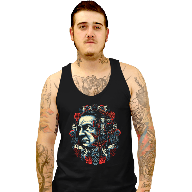 Daily_Deal_Shirts Tank Top, Unisex / Small / Black Mind Control Of The Vampire
