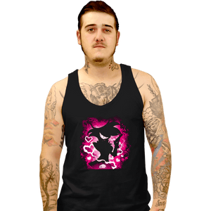 Daily_Deal_Shirts Tank Top, Unisex / Small / Black Spider Demon