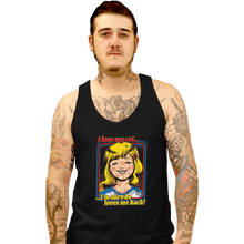 Load image into Gallery viewer, Shirts Tank Top, Unisex / Small / Black I Love My Cat

