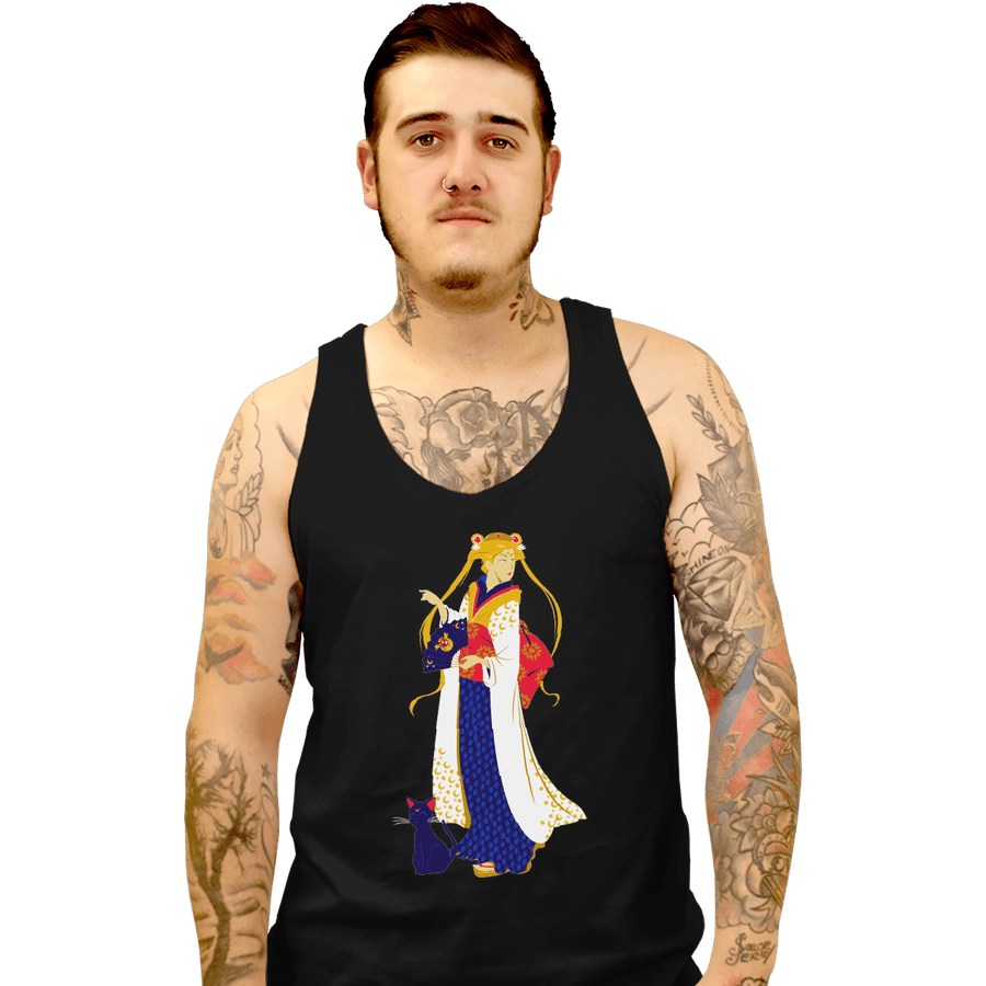 Shirts Tank Top, Unisex / Small / Black Sailor Geisha