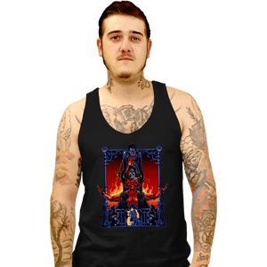 Daily_Deal_Shirts Tank Top, Unisex / Small / Black Enter The Darkness