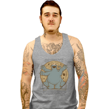 Load image into Gallery viewer, Daily_Deal_Shirts Tank Top, Unisex / Small / Sports Grey Vitruvian Cookie

