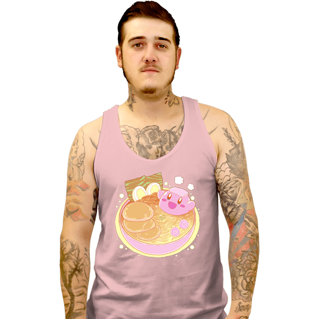 Shirts Tank Top, Unisex / Small / Pink Ramenby