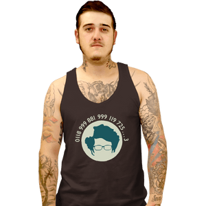 Shirts Tank Top, Unisex / Small / Black Moss Emergency