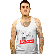 Load image into Gallery viewer, Shirts Tank Top, Unisex / Small / White 80s Anime
