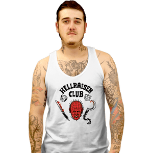 Daily_Deal_Shirts Tank Top, Unisex / Small / White Hellraiser Club