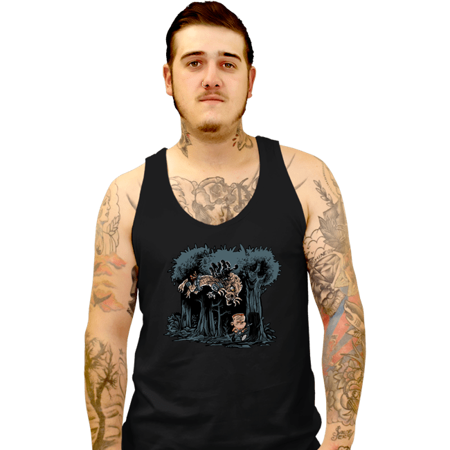 Daily_Deal_Shirts Tank Top, Unisex / Small / Black Arnie And Predator
