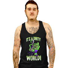 Load image into Gallery viewer, Daily_Deal_Shirts Tank Top, Unisex / Small / Black Cute But Dirty
