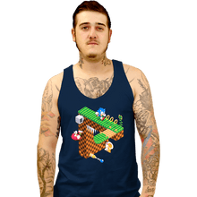 Load image into Gallery viewer, Secret_Shirts Tank Top, Unisex / Small / Navy Sonic Penrose
