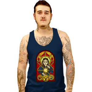 Shirts Tank Top, Unisex / Small / Navy Sun Saint