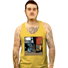 Load image into Gallery viewer, Secret_Shirts Tank Top, Unisex / Small / Gold Imposter Robot

