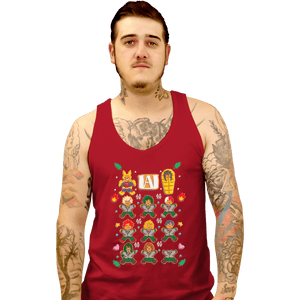 Shirts Tank Top, Unisex / Small / Red Fresh Baked Heroes