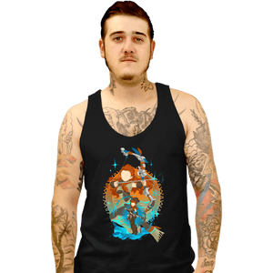 Shirts Tank Top, Unisex / Small / Black Savior From Another World Aloy