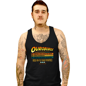 Daily_Deal_Shirts Tank Top, Unisex / Small / Black Ouroboros