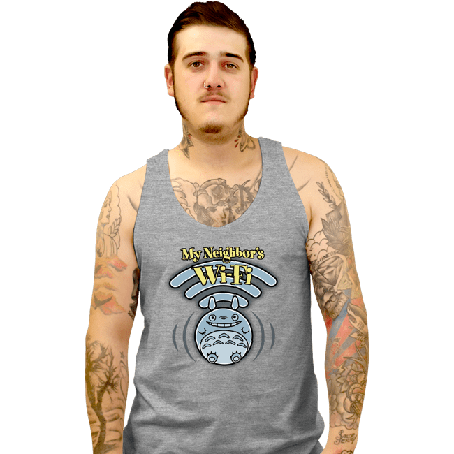 Shirts Tank Top, Unisex / Small / Sports Grey My Neighbors Wifi
