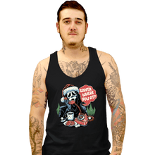 Load image into Gallery viewer, Secret_Shirts Tank Top, Unisex / Small / Black Ghostface Santa
