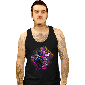 Shirts Tank Top, Unisex / Small / Black Attack Of Jotaro