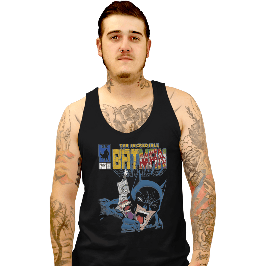 Shirts Tank Top, Unisex / Small / Black The Incredible Bat