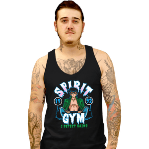 Daily_Deal_Shirts Tank Top, Unisex / Small / Black Spirit Gym