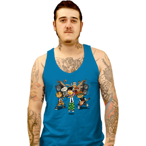 Daily_Deal_Shirts Tank Top, Unisex / Small / Sapphire Sk8r Kidz