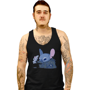 Shirts Tank Top, Unisex / Small / Black Darth Stitch