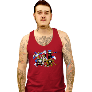 Shirts Tank Top, Unisex / Small / Red Fox Force