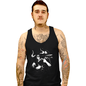 Daily_Deal_Shirts Tank Top, Unisex / Small / Black Gom Gom Smile
