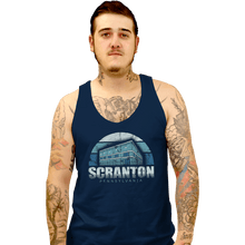 Load image into Gallery viewer, Shirts Tank Top, Unisex / Small / Navy Vintage Scranton
