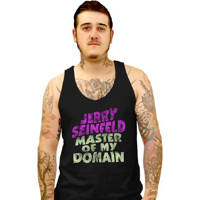 Secret_Shirts Tank Top, Unisex / Small / Black Master Of My Domain