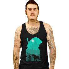 Load image into Gallery viewer, Shirts Tank Top, Unisex / Small / Black Hylian Silhouette
