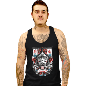 Shirts Tank Top, Unisex / Small / Black Samurai Trooper