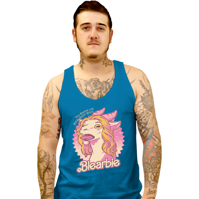 Secret_Shirts Tank Top, Unisex / Small / Sapphire Blea!