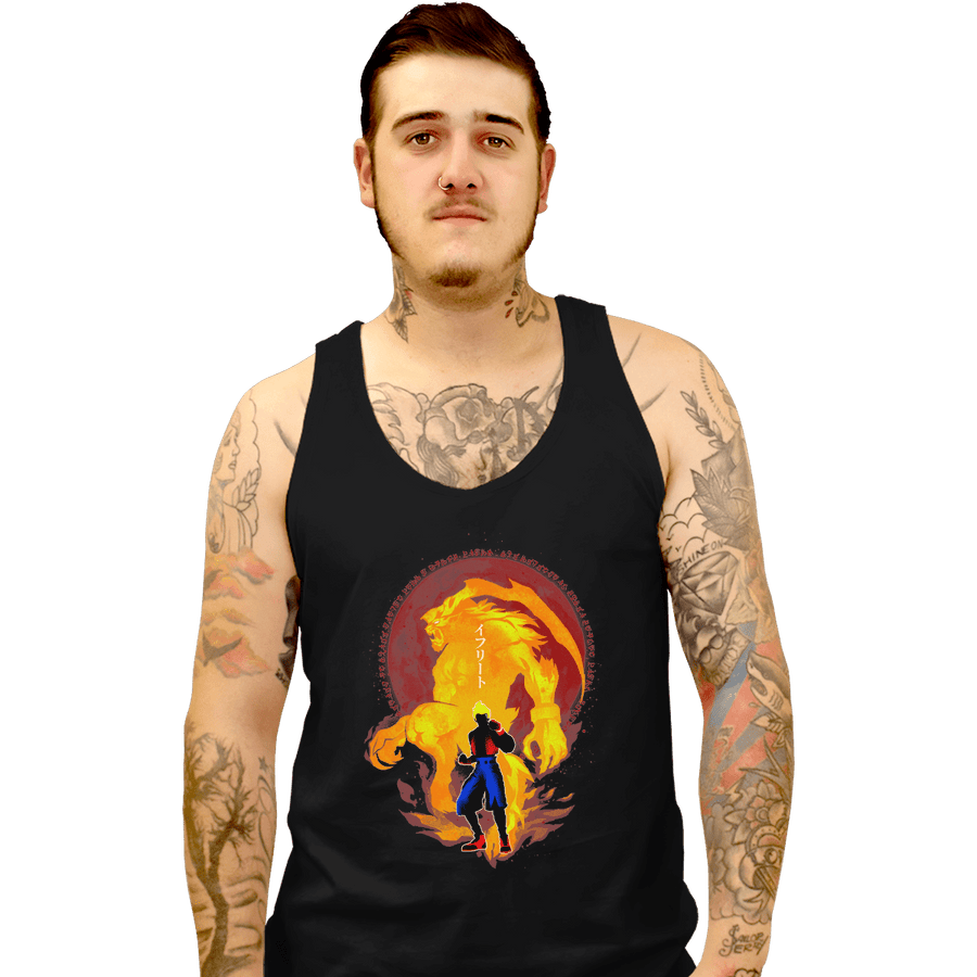Shirts Tank Top, Unisex / Small / Black Hellfire