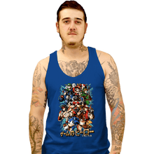 Load image into Gallery viewer, Daily_Deal_Shirts Tank Top, Unisex / Small / Royal Blue Nostalgic Heroes!
