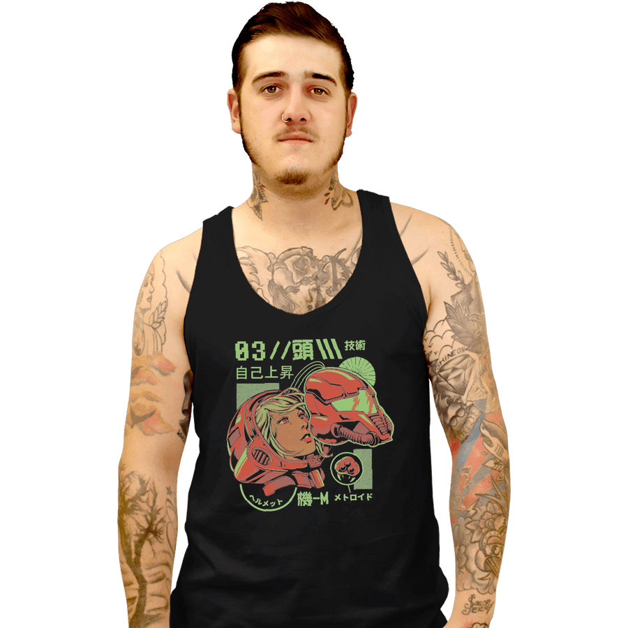Shirts Tank Top, Unisex / Small / Black S-Head